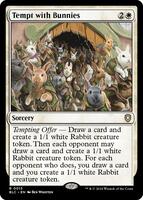 Tempt with Bunnies - Commander: Bloomburrow - Magic: The Gathering