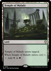 Temple of Malady (Commander: Bloomburrow)