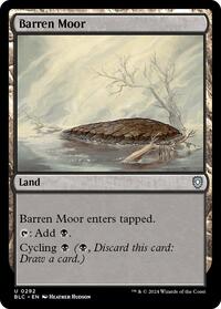 Barren Moor (Commander: Bloomburrow)