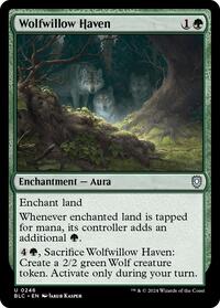 Wolfwillow Haven (Commander: Bloomburrow)