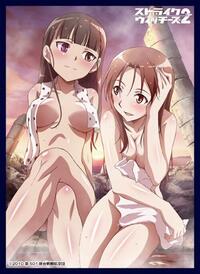 Japanese Imported Card Sleeves THE KLOCKWORX Sleeve Collection Vol.57: Strike Witches 2 Sakamoto & Minna (65-Pack)
