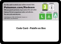 Code Card - Palafin ex Box from Miscellaneous Cards & Products Pokemon card image