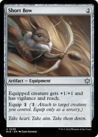 Short Bow - Bloomburrow - Magic: The Gathering card