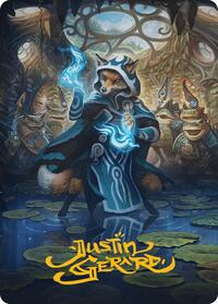 Jace, the Mind Sculptor Art Card (Gold-Stamped Signature)