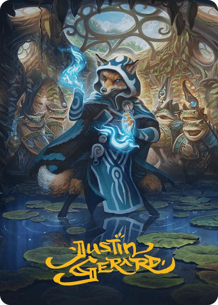 Jace, the Mind Sculptor Art Card (Gold-Stamped Signature