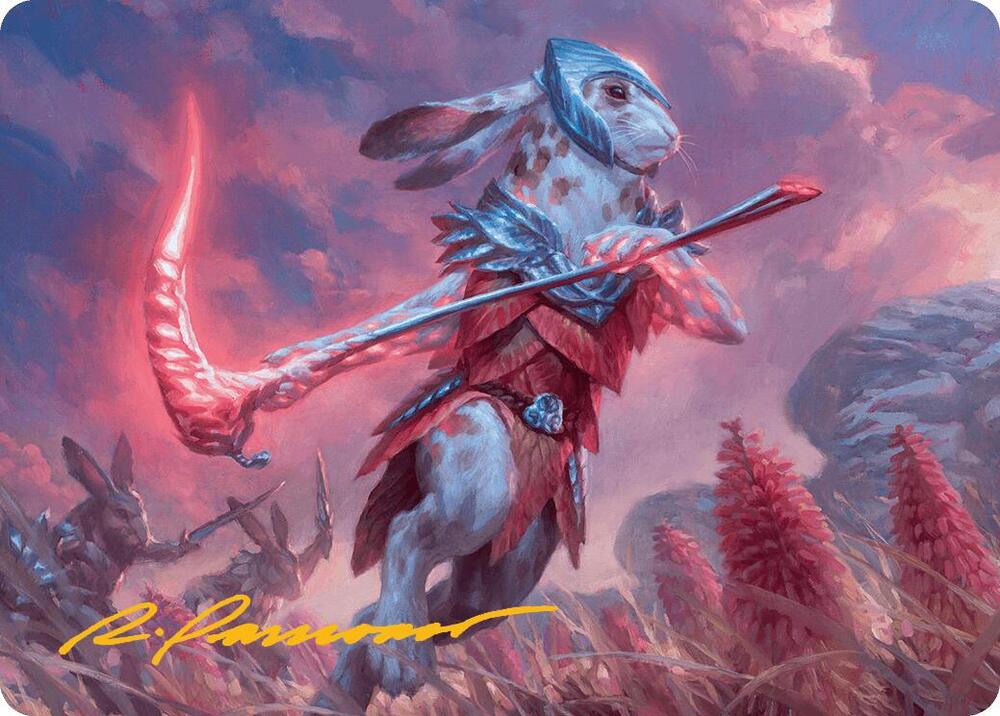 Baylen, the Haymaker Art Card (Gold-Stamped Signature) - Art