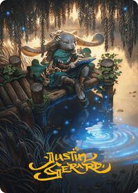 Tamiyo, Field Researcher Art Card (Gold-Stamped Signature)