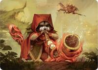 Raccoon Rallier Art Card
