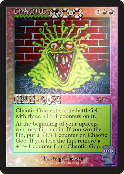 Chaotic Goo Rainbow Foil
