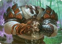 Hugs, Grisly Guardian Art Card