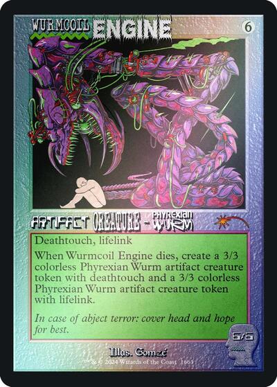 Wurmcoil Engine Rainbow Foil