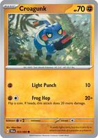 Croagunk - SV: Shrouded Fable - Pokemon - TCGplayer.com