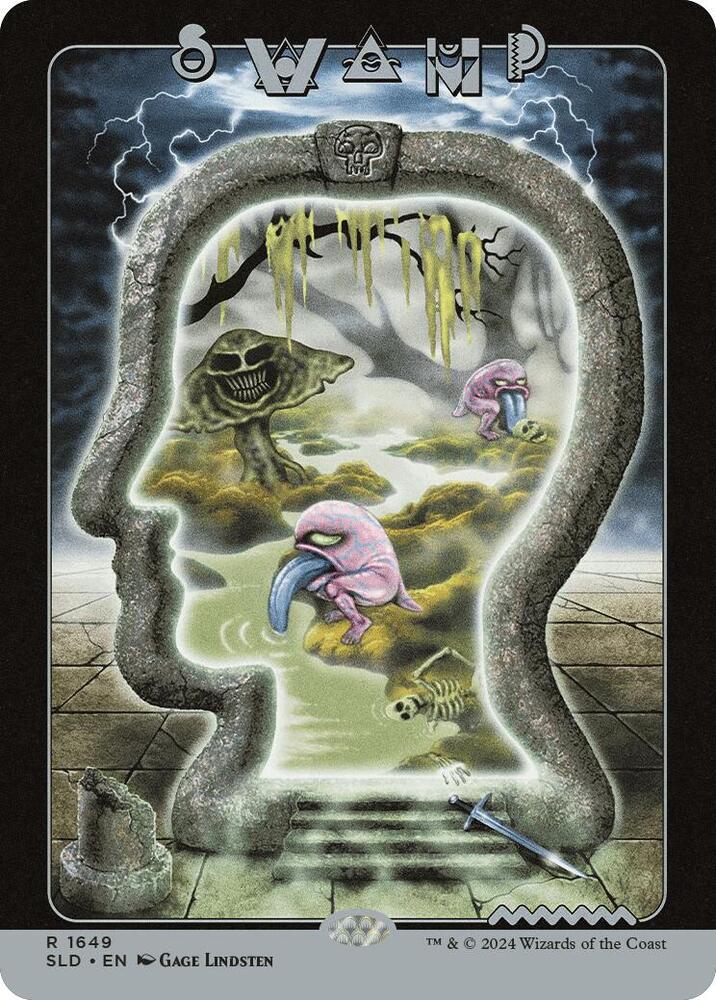 Swamp (1649) - Secret Lair Drop Series - Magic: The Gathering