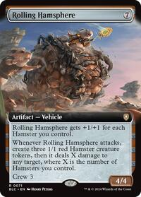 Rolling Hamsphere (Extended Art) (Commander: Bloomburrow)