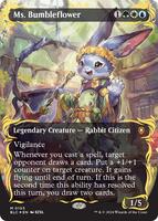 Ms. Bumbleflower (Borderless) (Raised Foil) - Commander