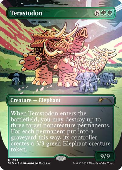 Terastodon Rainbow Foil