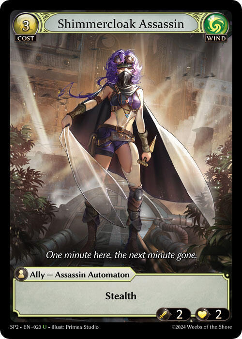 Shimmercloak Assassin - Supporter Pack 2 - Grand Archive TCG