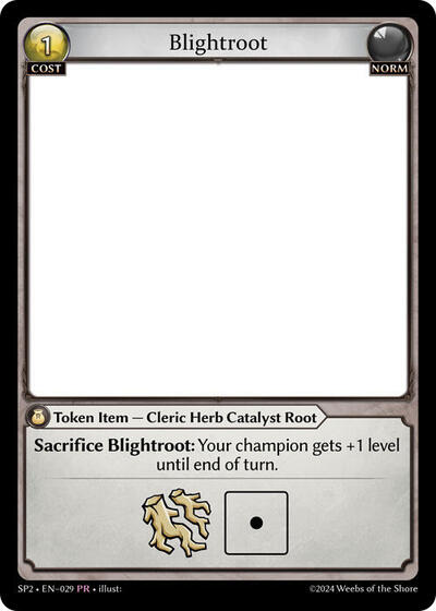 Blightroot card