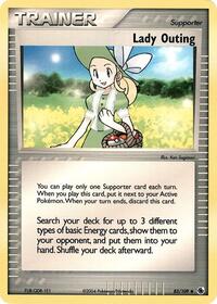 Lady Outing - 83/109 (No E-Reader) #83/109 from Deck Exclusives Pokemon card image