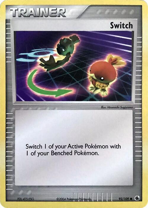 Switch - 92/109 (No E-Reader) 92/109 from Deck Exclusives