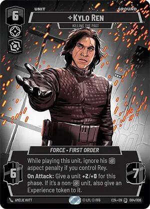 Kylo Ren - Killing the Past card