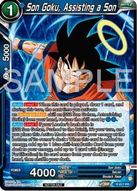 Son Goku, Assisting a Son (Deluxe Pack 2024 Vol.2) card art