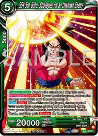 SS4 Son Goku, Strategies for an Unknown Enemy (Deluxe Pack 2024 Vol.2) card art