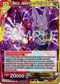 Beerus, Awakening of Godly Power (Deluxe Pack 2024 Vol.2) card art