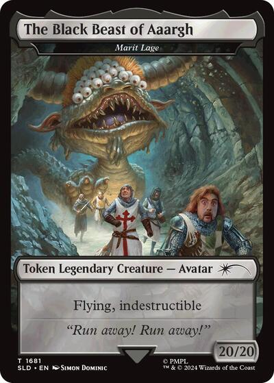 The Black Beast of Aaargh Marit Lage Token