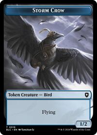 Storm Crow // Bird (003) Double-Sided Token