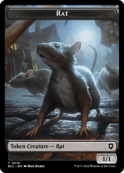 Rat // Raccoon Double-Sided Token - Commander: Bloomburrow - Magic: The  Gathering - TCGplayer.com