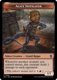 Agate Instigator // Rabbit Double-Sided Token