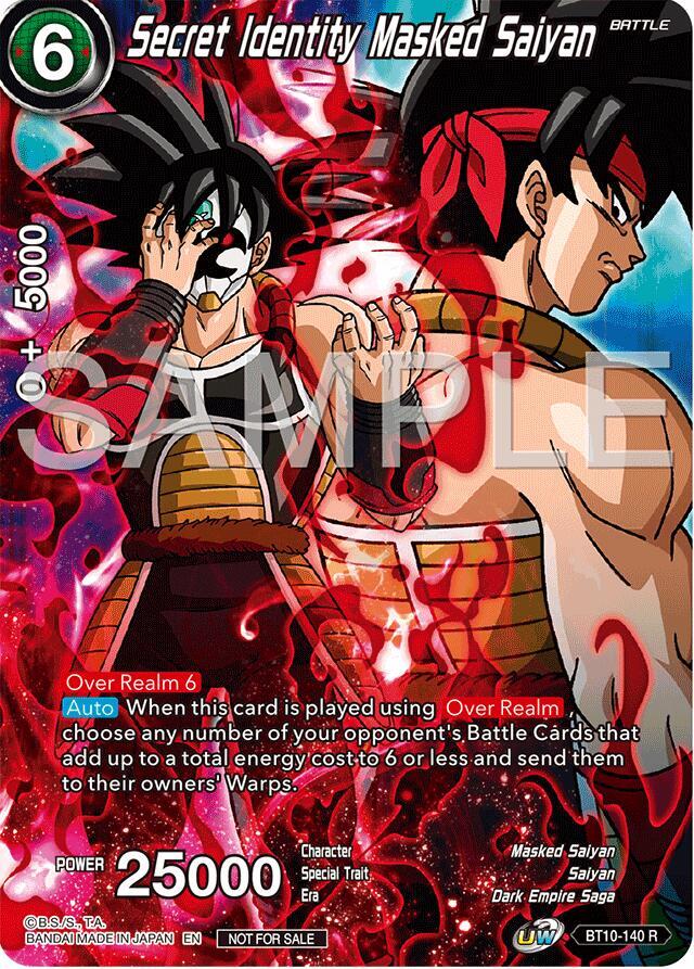 Secret Identity Masked Saiyan (Premium Alt-Art Card Set 2024 Vol.2
