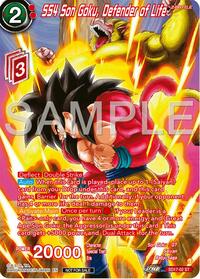 SS4 Son Goku, Defender of Life (Premium Alt-Art Card Set 2024 Vol.2) card art