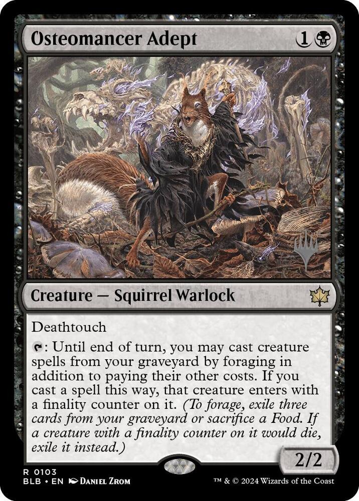 Osteomancer Adept - Promo Pack: Bloomburrow - Magic: The Gathering -  TCGplayer.com