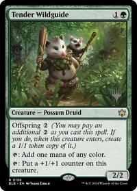 Tender Wildguide - Promo Pack: Bloomburrow - Magic: The Gathering card