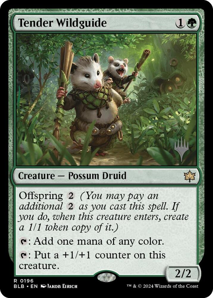 Tender Wildguide - Promo Pack: Bloomburrow - Magic: The Gathering -  TCGplayer.com