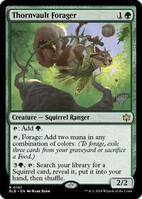 Thornvault Forager - Promo Pack: Bloomburrow - Magic: The Gathering card