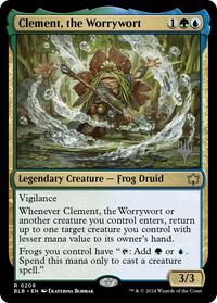 Clement, the Worrywort - Promo Pack: Bloomburrow - Magic: The Gathering card