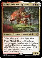mabel mtg card Mabel, Heir to Cragflame Altered Art Custom Proxy Cards : Toys & Games Up to one other target creature gets +1/+1 until end of turn Mabel, Heir to Cragflame -