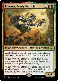 Muerra, Trash Tactician - Promo Pack: Bloomburrow - Magic: The Gathering card