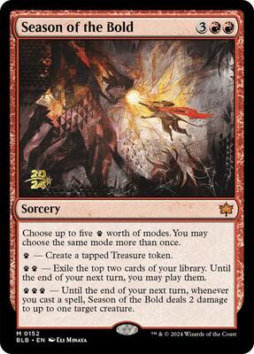 Season of the Bold #152 – Prerelease Cards (Mythic)