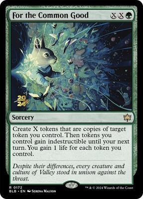For the Common Good #172 – Prerelease Cards (Rare)