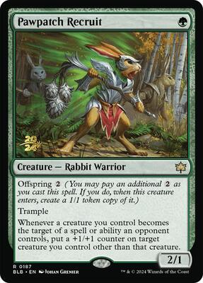 Pawpatch Recruit #187 – Prerelease Cards (Rare)
