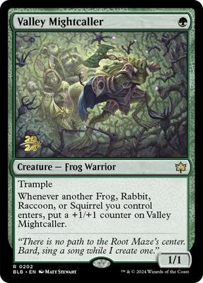 Valley Mightcaller #202 – Prerelease Cards (Rare)