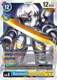 AncientGarurumon - Secret Crisis - Digimon card