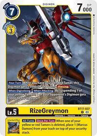 RizeGreymon (Secret Crisis)