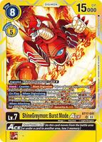 ShineGreymon: Burst Mode ACE - Secret Crisis - Digimon Card Game