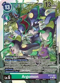 Argomon - BT17-051 - Secret Crisis - Digimon card