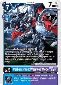 Cerberusmon: Werewolf Mode (Secret Crisis)